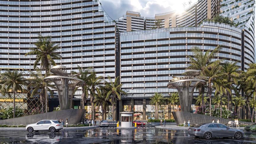 Lộ diện tòa Riviera - cửa ngõ của tổ hợp 12 tòa tháp ven sông Noble Crystal Riverside tại khu Nam Tp.HCM  - Ảnh 2.