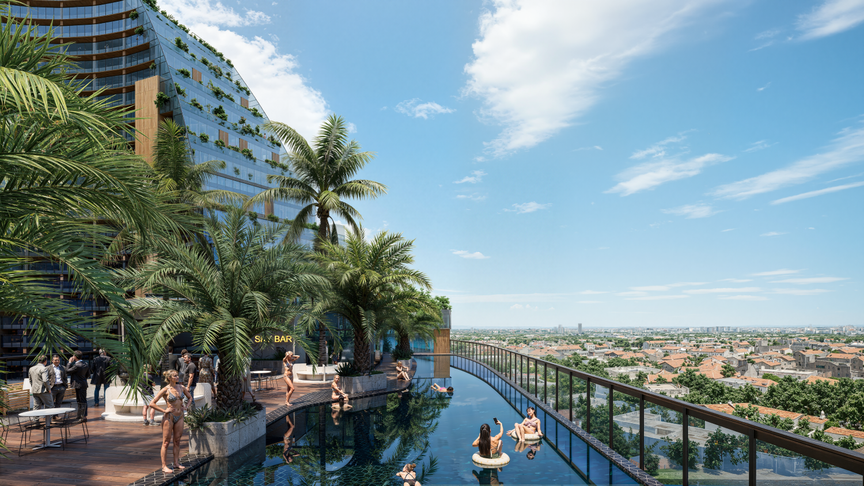 Lộ diện tòa Riviera - cửa ngõ của tổ hợp 12 tòa tháp ven sông Noble Crystal Riverside tại khu Nam Tp.HCM  - Ảnh 5.