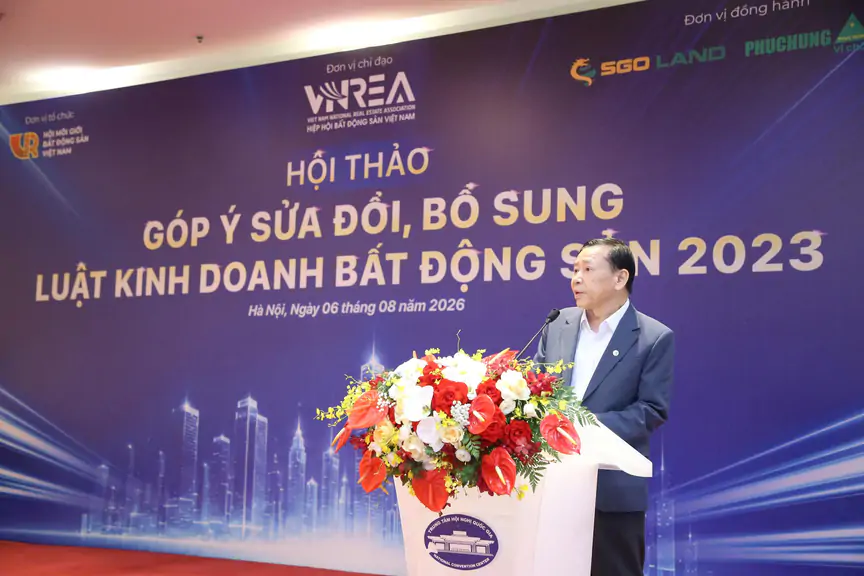 Hội thảo "Góp ý sửa đổi, bổ sung Luật Kinh doanh bất động sản 2023" - Ảnh 14.