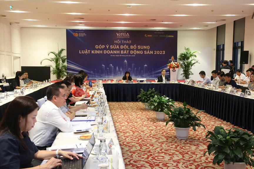 Hội thảo "Góp ý sửa đổi, bổ sung Luật Kinh doanh bất động sản 2023" - Ảnh 13.