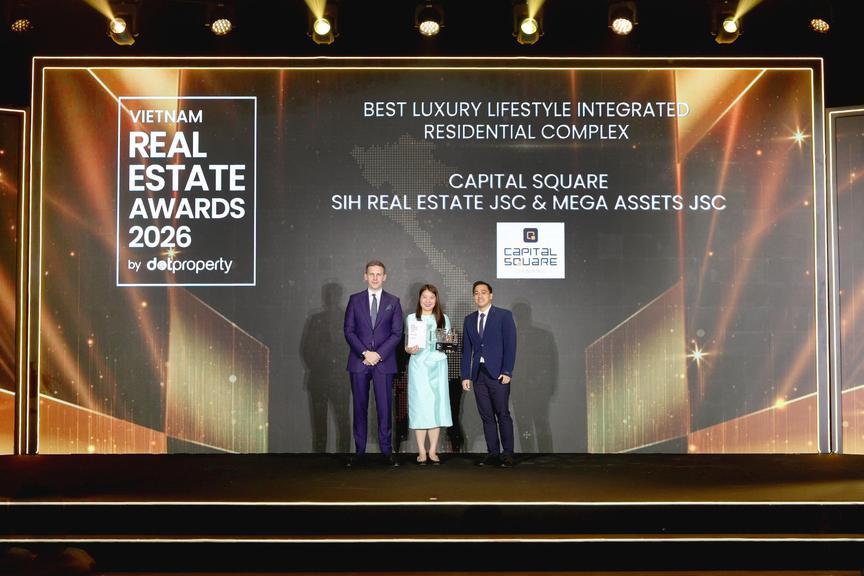 Capital Square được vinh danh: Dự án tổ hợp nhà ở kiến tạo chuẩn mực sống sang tốt nhất Việt Nam 2026 - Ảnh 1.