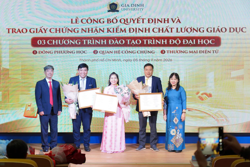 Trường đại học gia định bổ nhiệm quyền hiệu trưởng, thêm dấu mốc mới trong nâng cao chất lượng đào tạo - Ảnh 4.