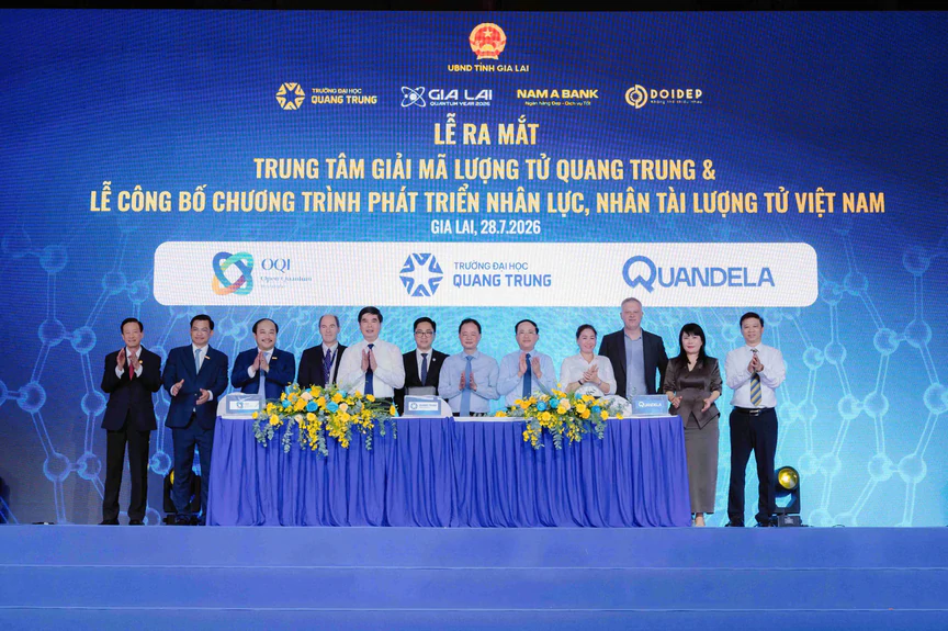 Ngân hàng đồng hành thúc đẩy năng lực tính toán lượng tử tầm vóc quốc tế - Ảnh 2.