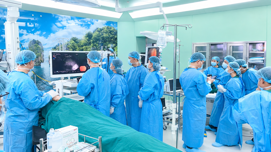Bệnh viện Đại học Quốc tế Hồng Bàng phối hợp Trường Đại học Quốc tế Hồng Bàng tổ chức hội thảo khoa học: “Cập nhật nội soi tiêu hóa chẩn đoán và can thiệp”  - Ảnh 4.