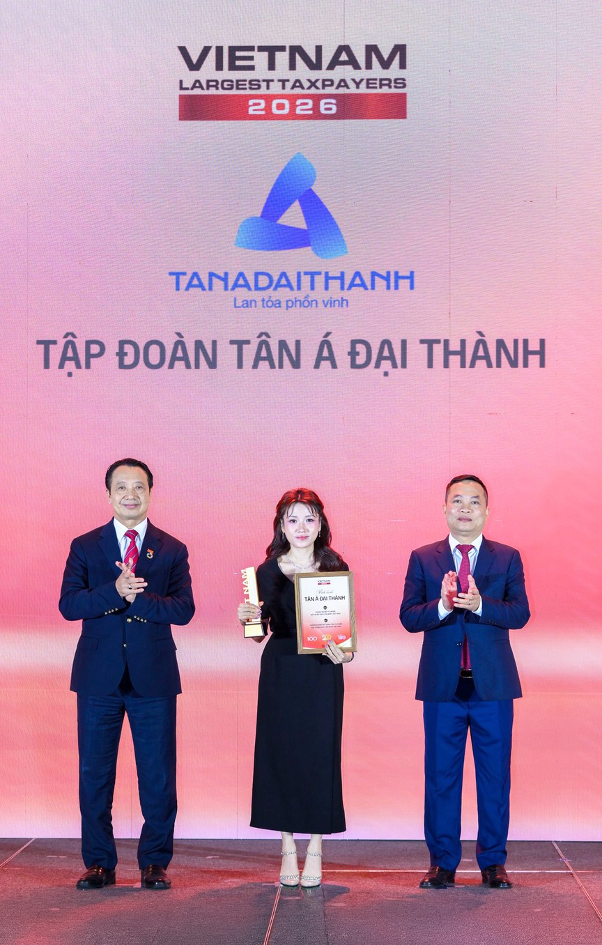 Tân Á Đại Thành được vinh danh Top 39 doanh nghiệp tư nhân nộp ngân sách lớn nhất Việt Nam - Ảnh 2.