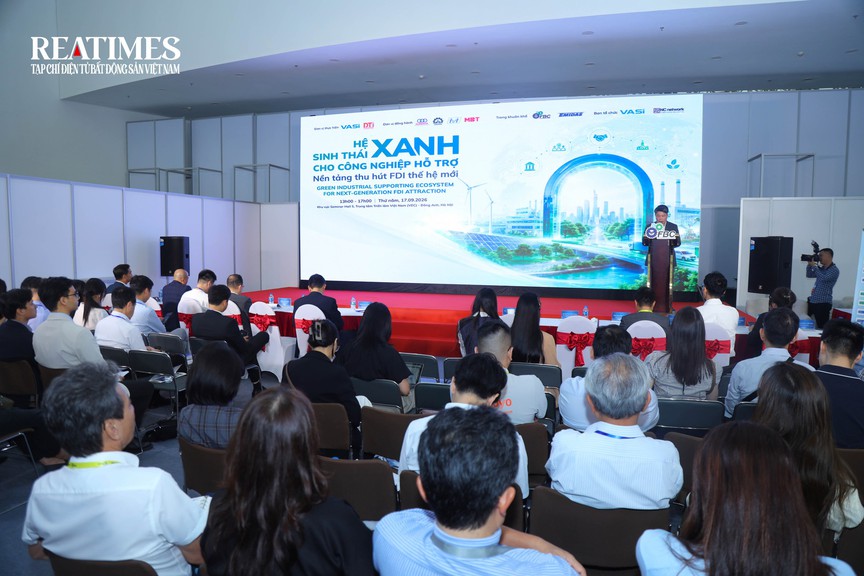 Tạo dựng hệ sinh thái xanh trong phát triển khu công nghiệp để đón làn sóng FDI thế hệ mới - Ảnh 1.