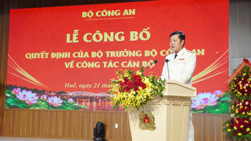 TP. Huế: Có tân Giám đốc Công an thành phố - Ảnh 3.