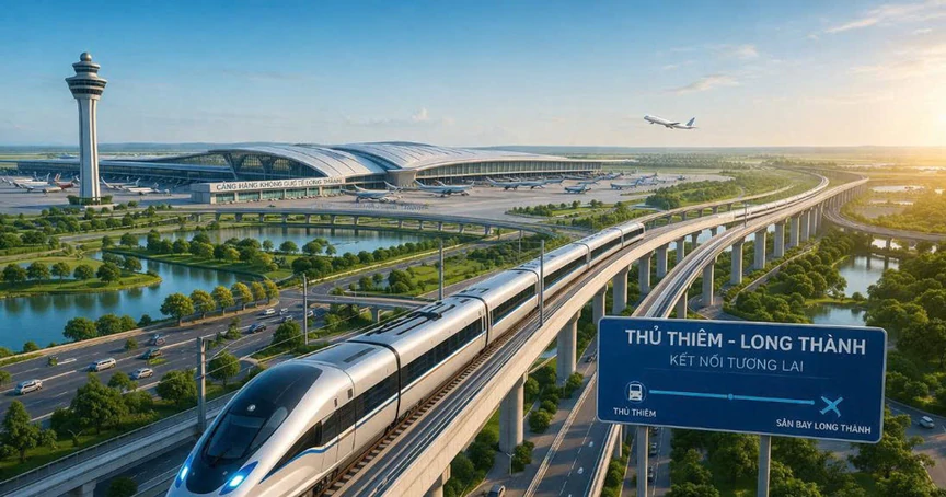Đại gia Đường bia đề xuất công nghệ xây đường sắt Thủ Thiêm - Long Thành, Bộ Xây dựng nói gì? - Ảnh 1.