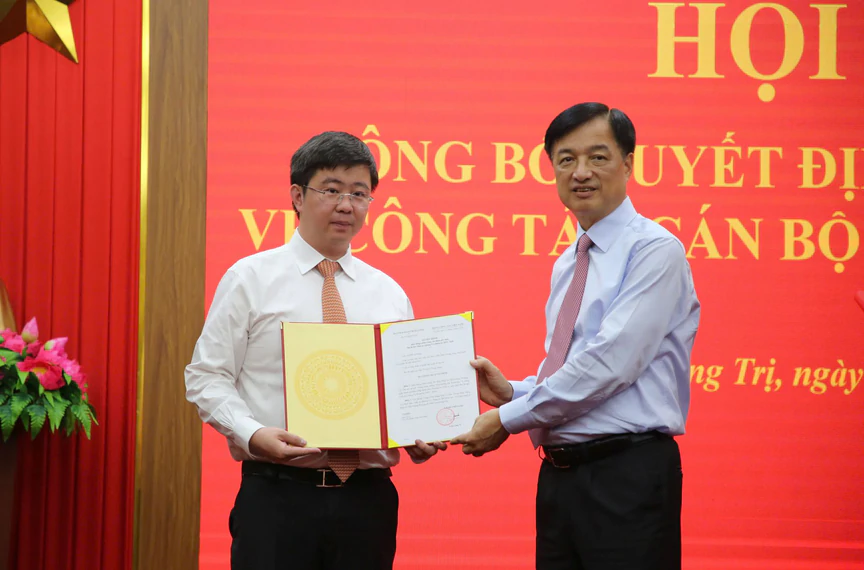 Quảng Trị: Có Bí thư Tỉnh ủy và chủ tịch UBND tỉnh mới - Ảnh 2.