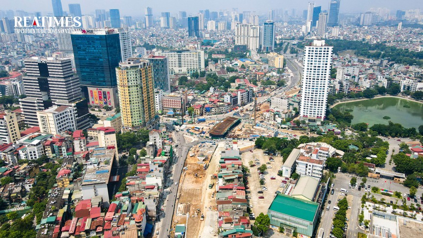 Hà Nội: Lộ hình hài 2 cầu vượt Vành đai 1 đoạn Hoàng Cầu - Voi Phục - Ảnh 1.