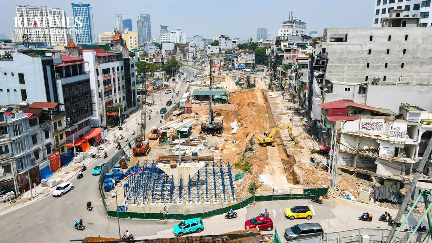 Hà Nội: Lộ hình hài 2 cầu vượt Vành đai 1 đoạn Hoàng Cầu - Voi Phục - Ảnh 5.