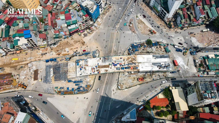 Hà Nội: Lộ hình hài 2 cầu vượt Vành đai 1 đoạn Hoàng Cầu - Voi Phục - Ảnh 8.