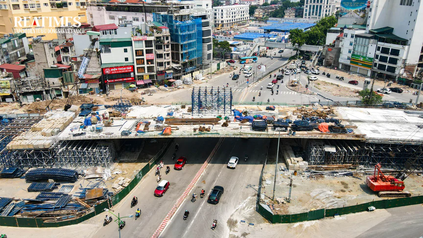 Hà Nội: Lộ hình hài 2 cầu vượt Vành đai 1 đoạn Hoàng Cầu - Voi Phục - Ảnh 9.