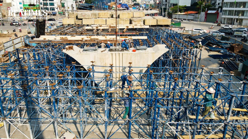 Hà Nội: Lộ hình hài 2 cầu vượt Vành đai 1 đoạn Hoàng Cầu - Voi Phục - Ảnh 11.