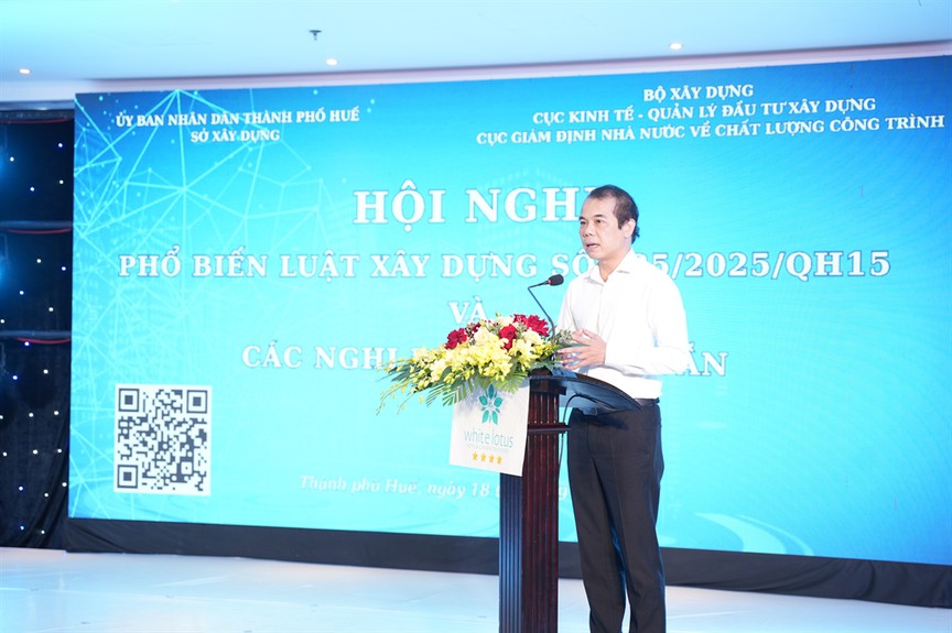 TP. Huế: Triển khai các nghị định mới hướng dẫn thi hành Luật Xây dựng - Ảnh 1.