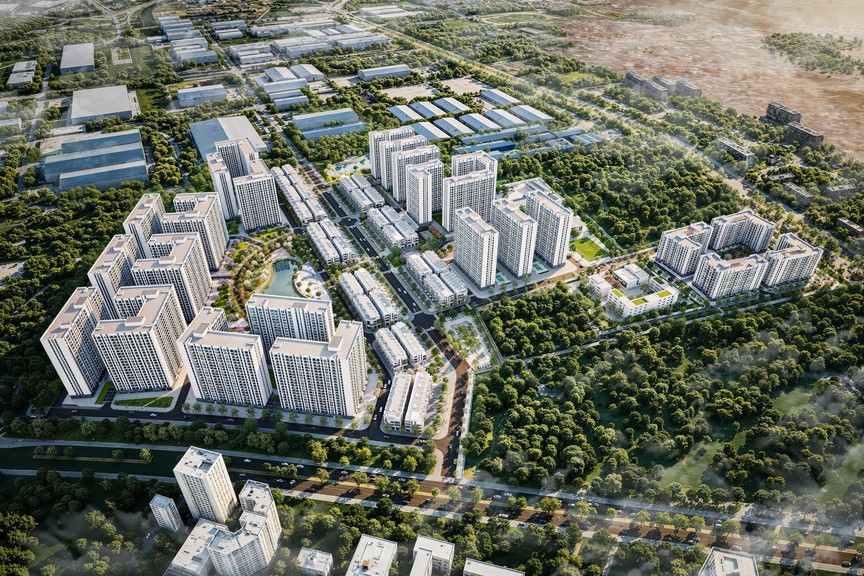Hòa Phát tiếp tục nhận hồ sơ đăng ký mua Nhà ở xã hội KCN Yên Mỹ II đợt 2 - Ảnh 1.