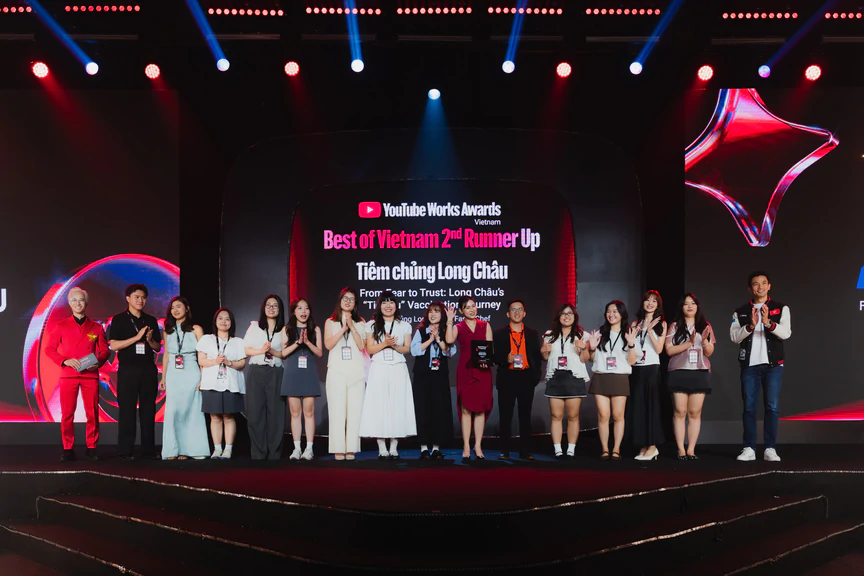 Truyền cảm hứng chăm sóc sức khoẻ chủ động, Long Châu thắng lớn tại YouTube Works Awards Vietnam 2026- Ảnh 1.