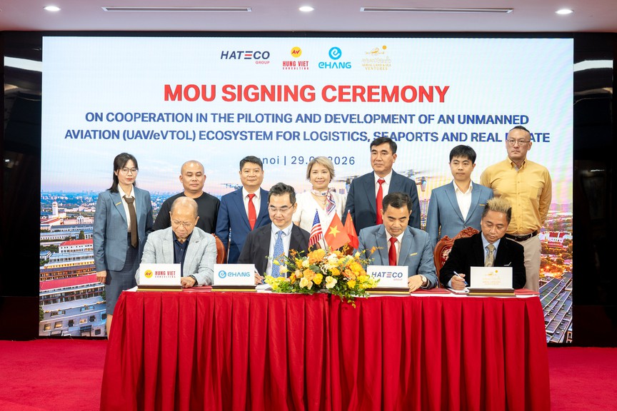 Hateco hợp tác cùng các đối tác quốc tế, nghiên cứu phát triển hàng không không người lái tại Việt Nam - Ảnh 1.