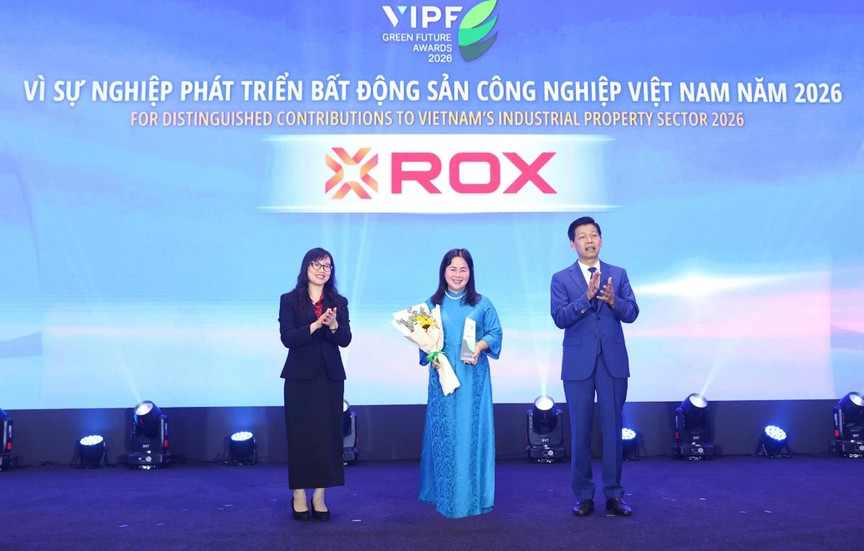 ROX Group được vinh danh vì đóng góp cho bất động sản công nghiệp Việt Nam - Ảnh 1.