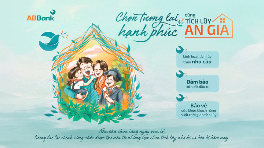 ABBank ra mắt Tích lũy An Gia: Giải pháp giúp khách hàng tự chủ tài chính và bảo vệ sức khỏe cho tương lai - Ảnh 1.