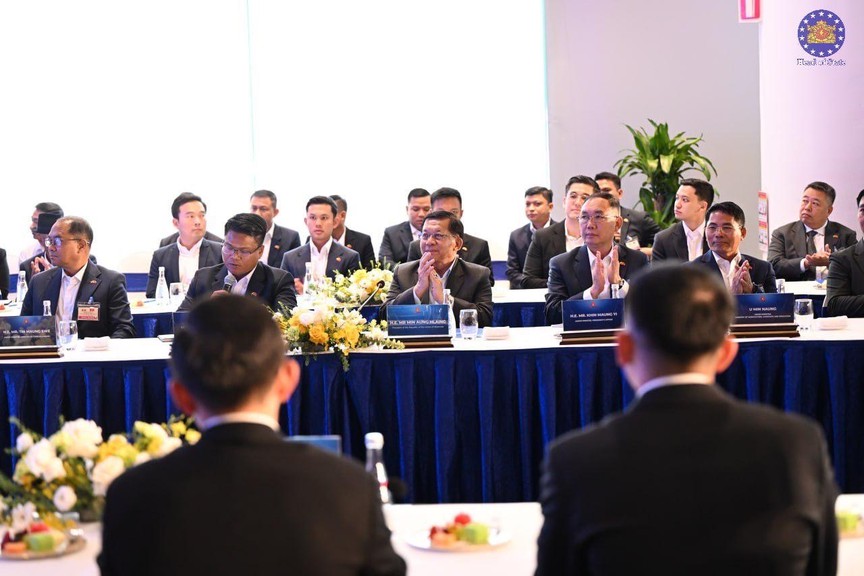 Tổng thống Myanmar thăm tổ hợp nhà máy Vinfast tại Hải Phòng - Ảnh 2.