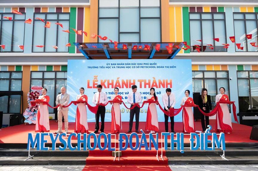 Meyschool Đoàn Thị Điểm khai giảng, đưa tiện ích giáo dục vào vận hành tại Meyhomes Capital Phú Quốc - Ảnh 1.