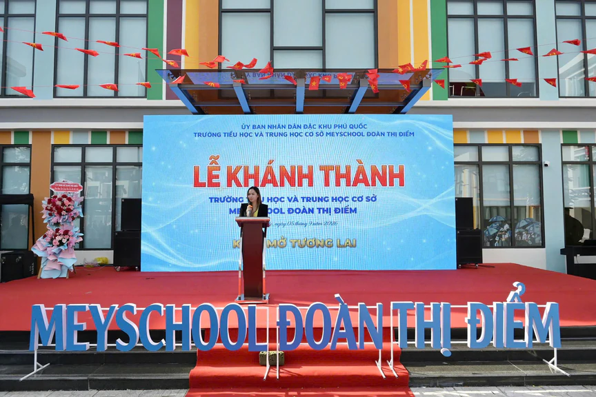 Meyschool Đoàn Thị Điểm khai giảng, đưa tiện ích giáo dục vào vận hành tại Meyhomes Capital Phú Quốc - Ảnh 2.