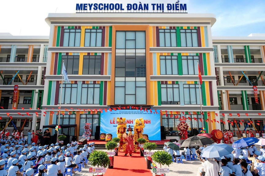 Meyschool Đoàn Thị Điểm khai giảng, đưa tiện ích giáo dục vào vận hành tại Meyhomes Capital Phú Quốc - Ảnh 3.