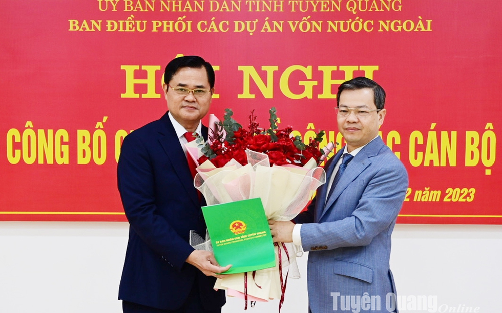 Tuyên Quang: Đồng chí Nguyễn Thiện Tuyên làm Giám đốc Ban quản lý đầu tư xây dựng các công trình giao thông tỉnh