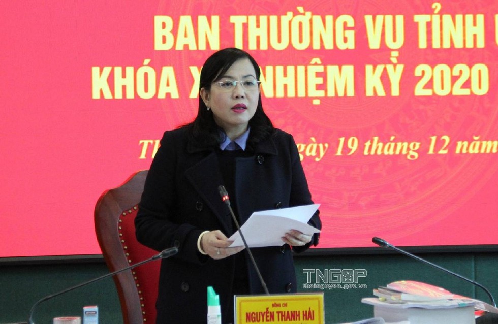 Thái Nguyên: Cho ý kiến vào nhiều nội dung quan trọng tại Hội nghị Ban Thường vụ Tỉnh ủy lần thứ 61