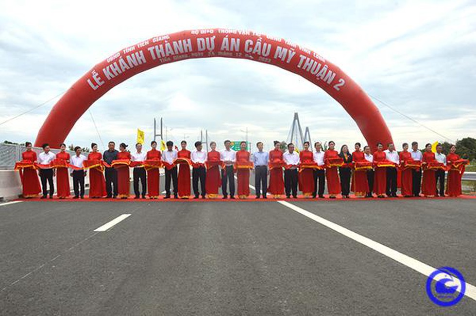 Khánh thành cầu Mỹ Thuận 2 với tổng mức đầu tư hơn 5.000 tỷ đồng