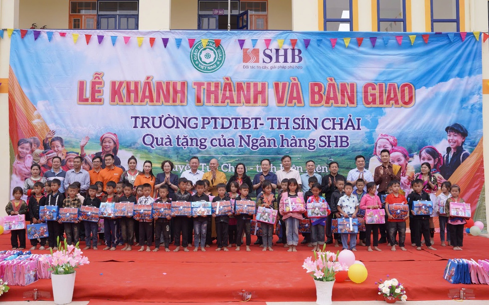 Khánh thành 2 công trình lớp học trị giá 12,5 tỷ đồng tại tỉnh Điện Biên do SHB trao tặng