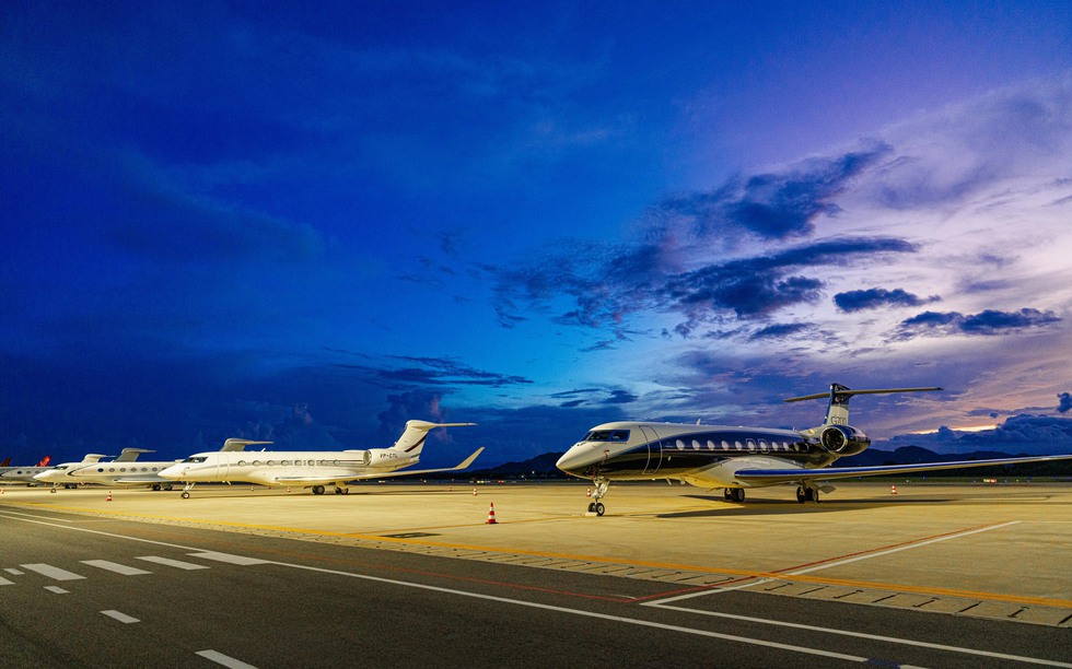 Loạt chuyên cơ huyền thoại của Gulfstream "chọn mặt gửi vàng" tại Đà Nẵng