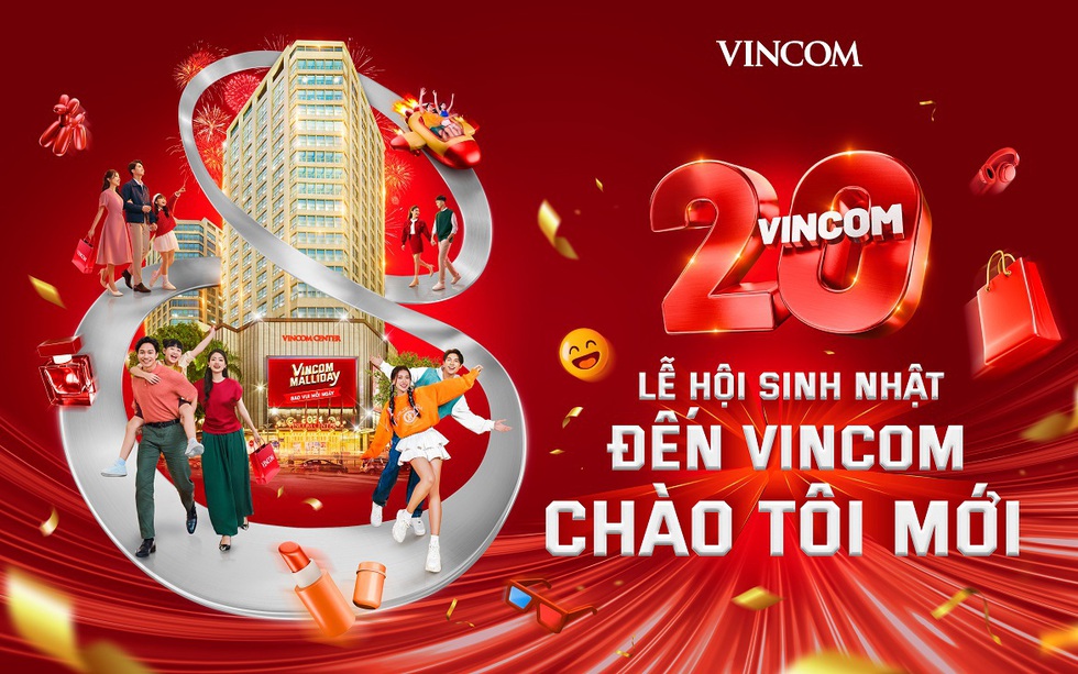 Vincom - Hành trình 20 năm tiên phong kết nối trải nghiệm mua sắm mới