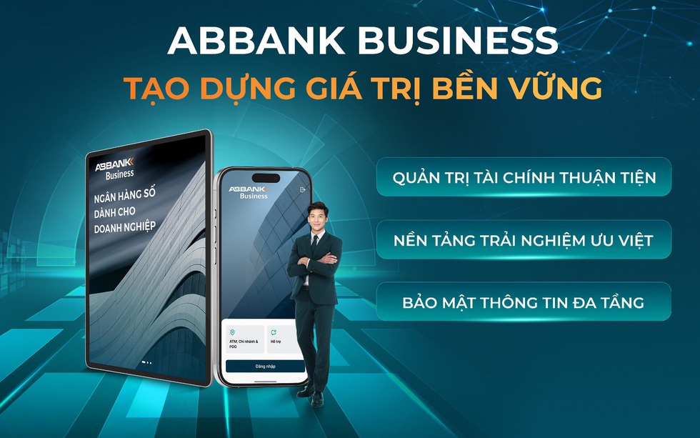 ABBANK Business: Giải pháp số giúp quản trị tài chính doanh nghiệp hiệu quả