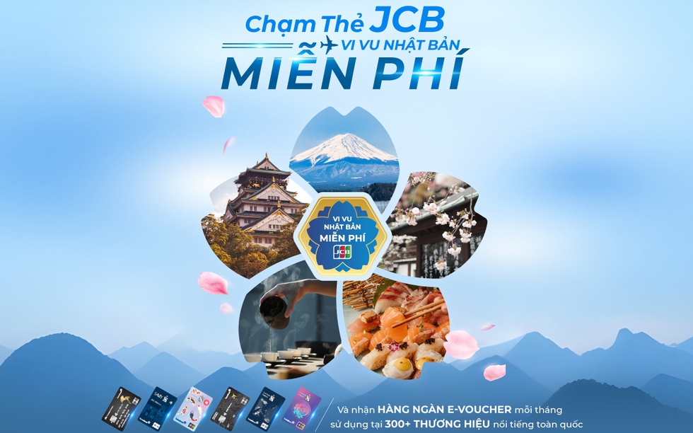 “Chạm thẻ JCB, vi vu Nhật Bản miễn phí” cùng VietinBank