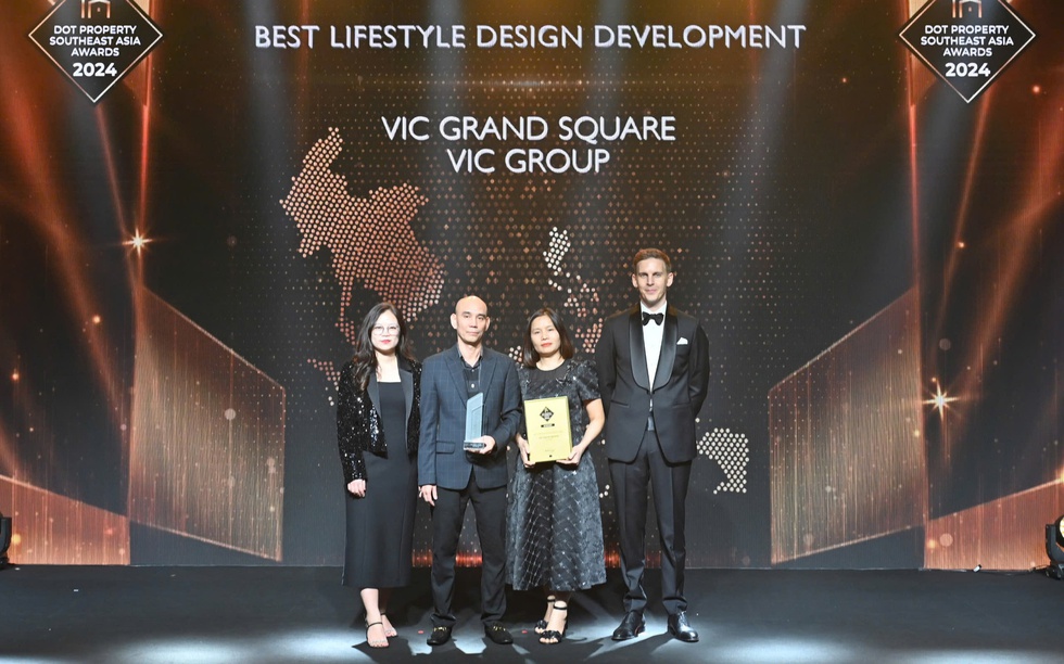  VIC Grand Square xuất sắc đoạt giải thưởng bất động sản danh giá khu vực Đông Nam Á