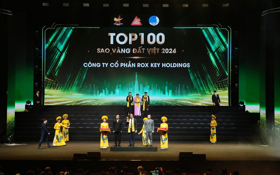 ROX Key Holdings được trao giải thưởng Sao Vàng đất Việt 2024