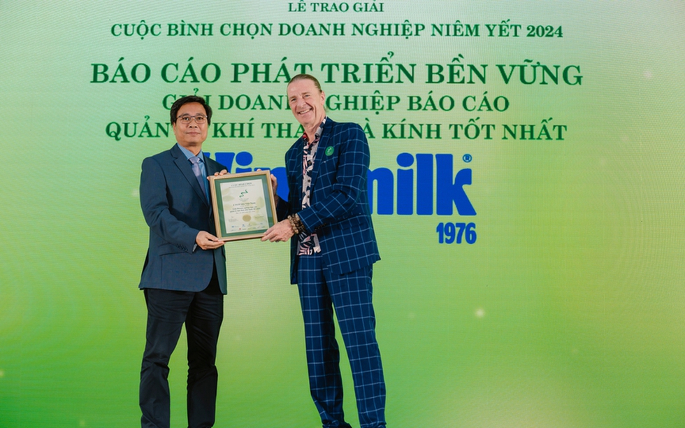 Vinamilk nhận loạt giải thưởng về quản trị và phát triển bền vững