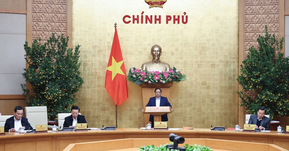 Thủ tướng chủ trì phiên họp Chính phủ tháng 1