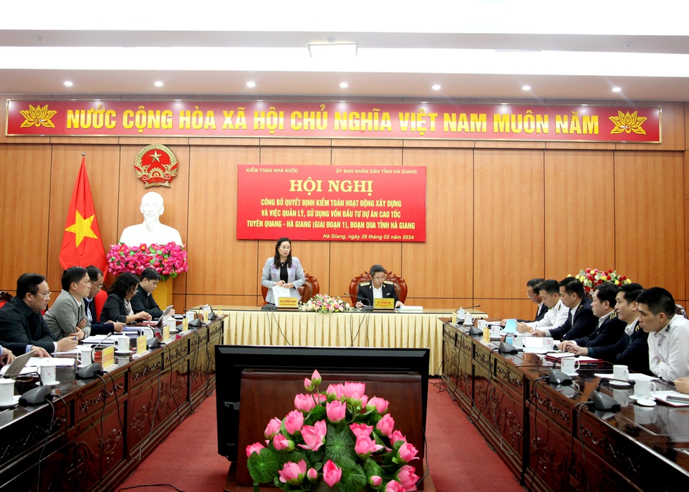 Công bố Quyết định Kiểm toán Dự án Cao tốc Tuyên Quang – Hà Giang