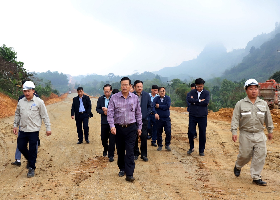 Chủ tịch tỉnh Hà Giang kiểm tra tiến độ Dự án Cao tốc Tuyên Quang – Hà Giang