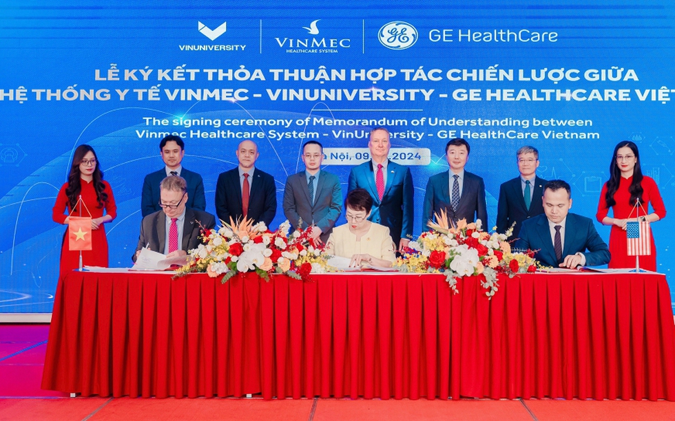 Vinmec-VinUni-GE Health Care hợp tác đào tạo thực hành y khoa chuẩn quốc tế