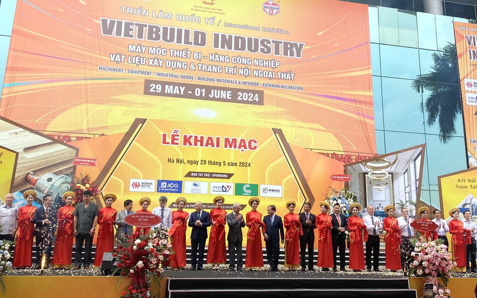 Hàng nghìn sản phẩm mới, công nghệ tiên tiến hội tụ tại Triển lãm Vietbuild Industry Hà Nội 2024