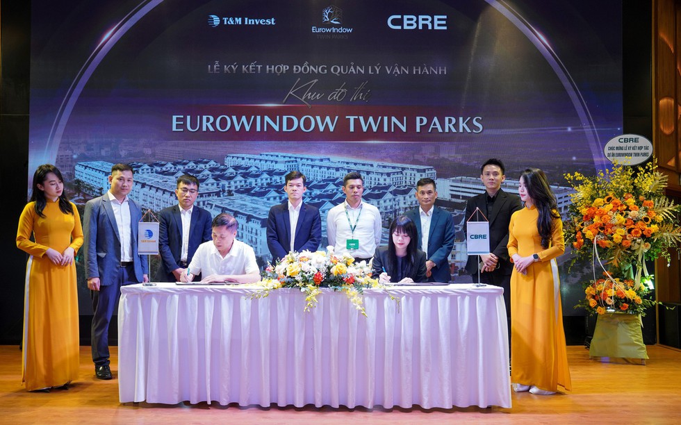 CBRE trở thành đơn vị quản lý vận hành Khu đô thị Eurowindow Twin Parks