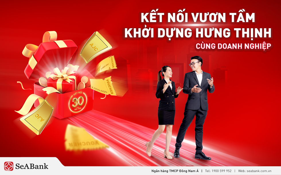 SeABank kết nối hưng thịnh, tri ân khách hàng doanh nghiệp nhân dịp 30 năm