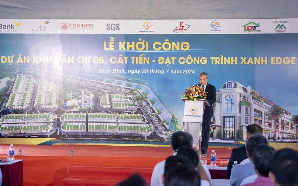 Bình Định: Khởi công Dự án Khu dân cư 05 Cát Tiến