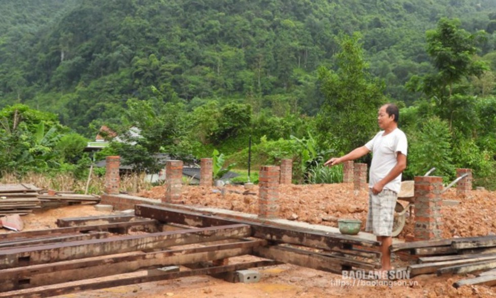 Lạng Sơn: Đẩy nhanh dự án 5 hỗ trợ xóa nhà dột nát cho hộ nghèo