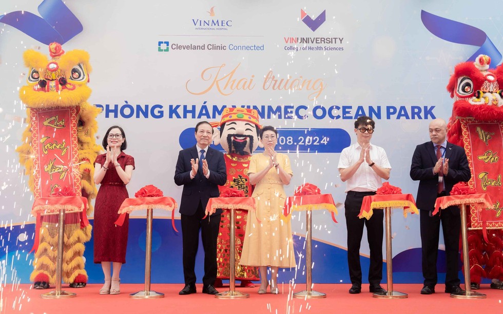 Vinmec khai trương phòng khám Đa khoa Quốc tế tại Vinhomes Ocean Park