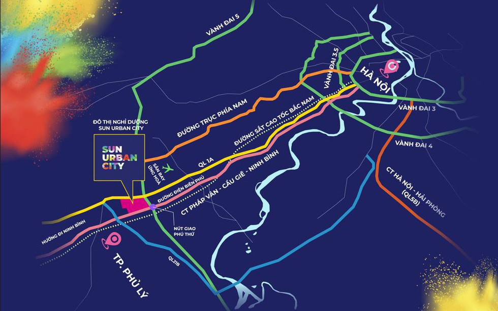 Infographic: Hà Nam trở thành tâm điểm kết nối với mạng lưới giao thông nghìn tỷ